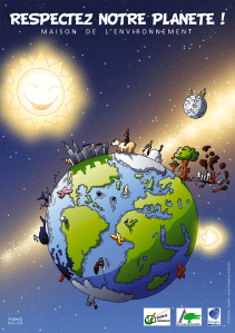 Couverture pour une BD réalisée par des adolescents de feu le Club de loisirs d'Aulnay ; en partenariat avec la MDE.