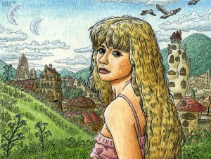 Lydiane, projet de BD Dévastation